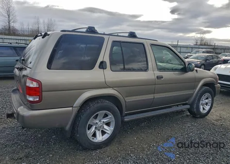 2003 Nissan Pathfinder Le z USA, uszkodzony, nr VIN JN8DR09Y13W802661